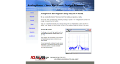 Desktop Screenshot of analoghome.com